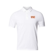USC Trojans Men's lululmon White Evolution Polo